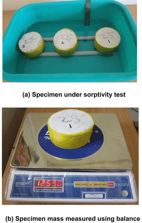 sorptivity test for concrete